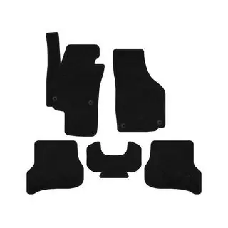 Textil Fußmatten Deluxe (Schwarz) Foto 1