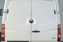 Mercedes Sprinter W906 2006–2018 Chrom Rahmen Hecklogo (Edelstahl) Foto 1