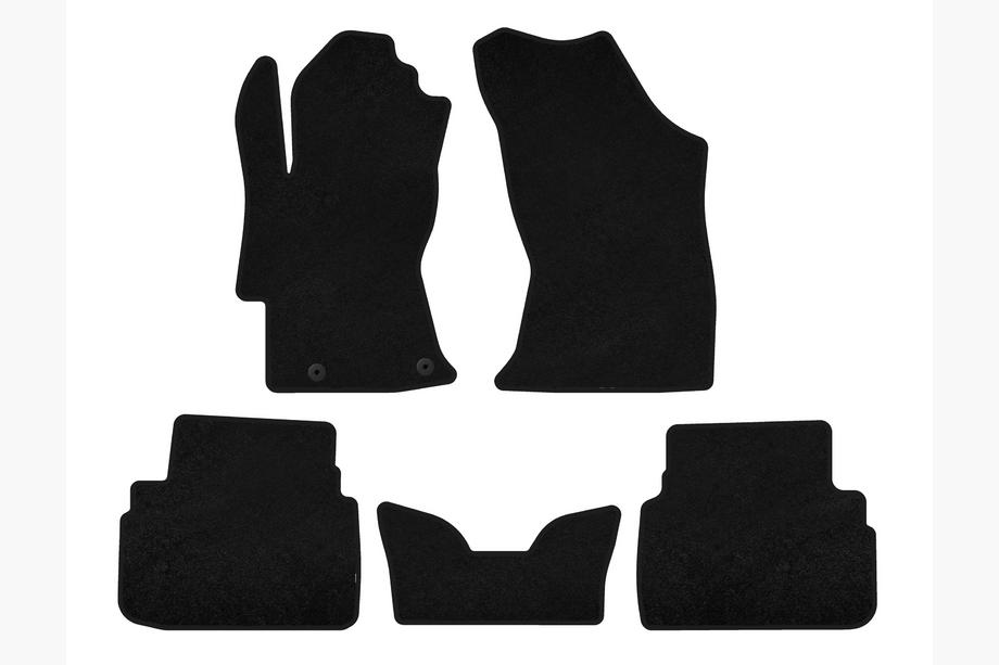 Subaru XV 2017-2023 Textil Fußmatten Deluxe V2 (Schwarz) Image