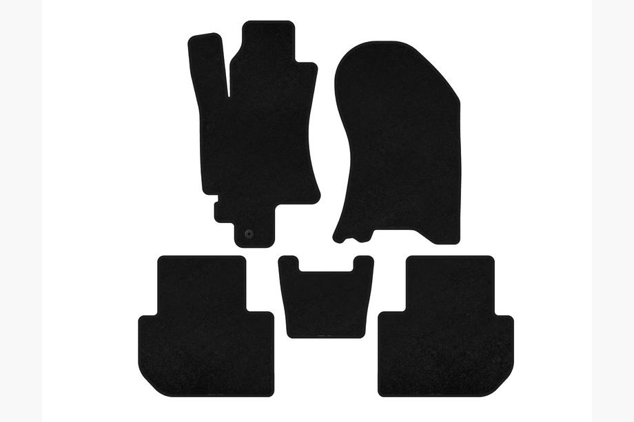Subaru Tribeca 2005-2014 Textil Fußmatten Deluxe (Schwarz) Image