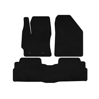 Textil Fußmatten Deluxe (2 Reihen, 7-Sitzer, schwarz) Foto 1