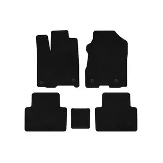Textil Fußmatten Deluxe (Schwarz) Foto 1