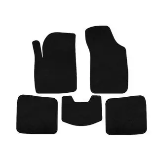 Textil Fußmatten Deluxe (Schwarz) Foto 1
