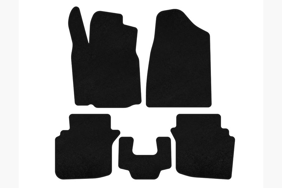 Chrysler Sebring II 2001-2006 Textil Fußmatten Deluxe (2004-2006, Schwarz) Foto 1