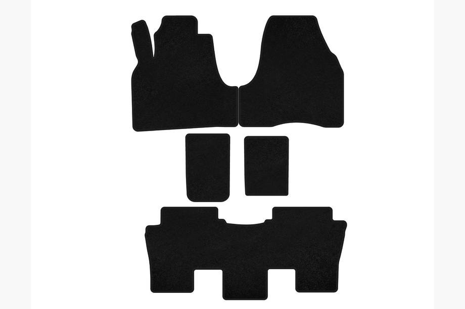 Citroen C-8 2002-2014 Textil Fußmatten Deluxe (Schwarz) Image