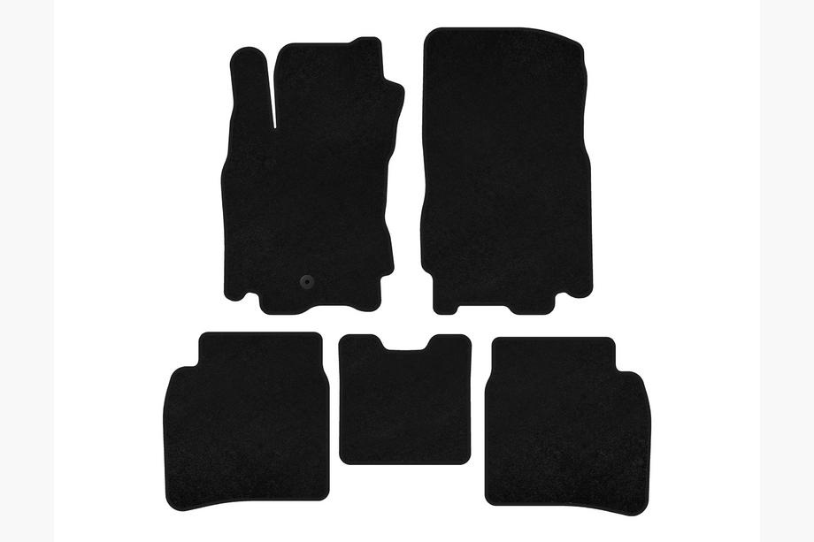 Nissan Note 2004-2012 Textil Fußmatten Deluxe (Schwarz) Image