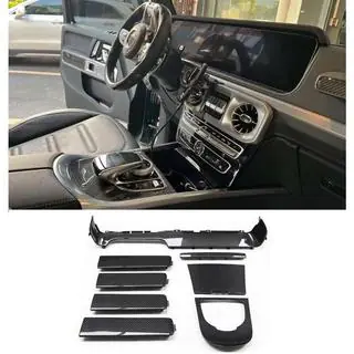 Carbon-Innenraum Zierleisten Set V2 Mercedes G class W463 2018-2024 Foto 1