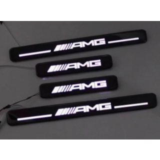 AMG-Style Einstiegsleisten Auflagen (Carbon)