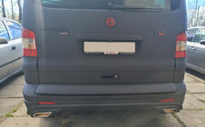 Volkswagen T5 Multivan 2003–2010 Kunststoff Kofferraumabdeckung (lackierbar) Foto 3