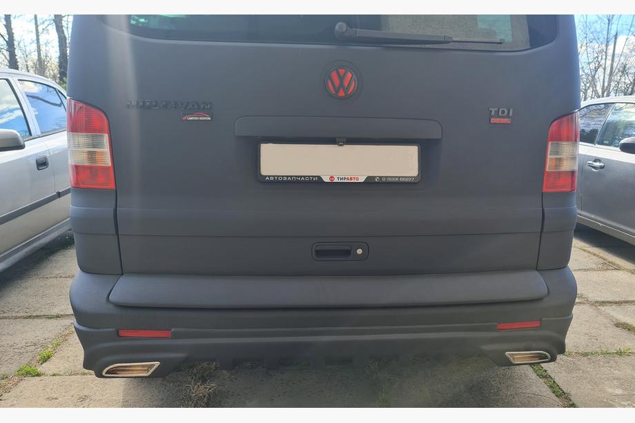 Volkswagen T5 Multivan 2003–2010 Kunststoff Kofferraumabdeckung (lackierbar) Foto 3