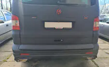 Volkswagen T5 Caravelle 2004-2010 Kunststoff Kofferraumabdeckung (lackierbar) Foto 3