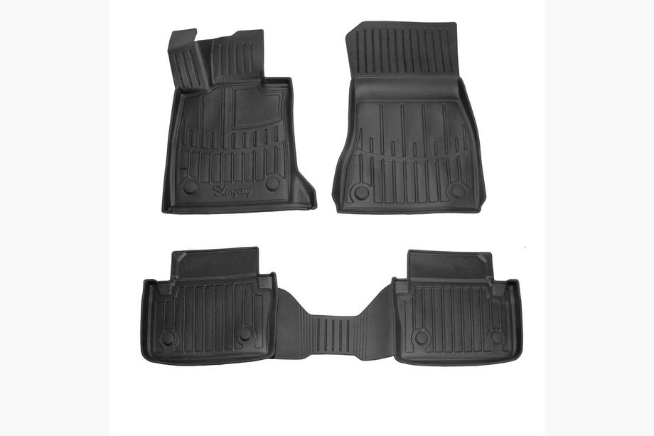 BMW 5/i5 Series G60/G60E/G61 2023- Gummimatten Stingray 3D (Für G60E, 4 Stk) Foto 1
