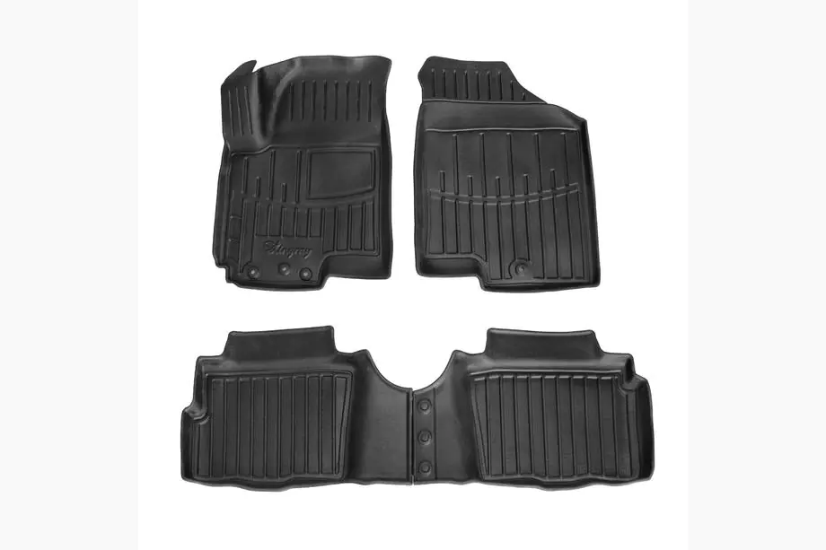 Kia Soul I 2008-2013 Stingray 3D Gummimatten (4 Stk) Image