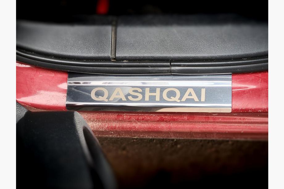 Nissan Qashqai 2007-2010 Einstiegsleisten Edelstahl Carmos V1 4 Stück Foto 4
