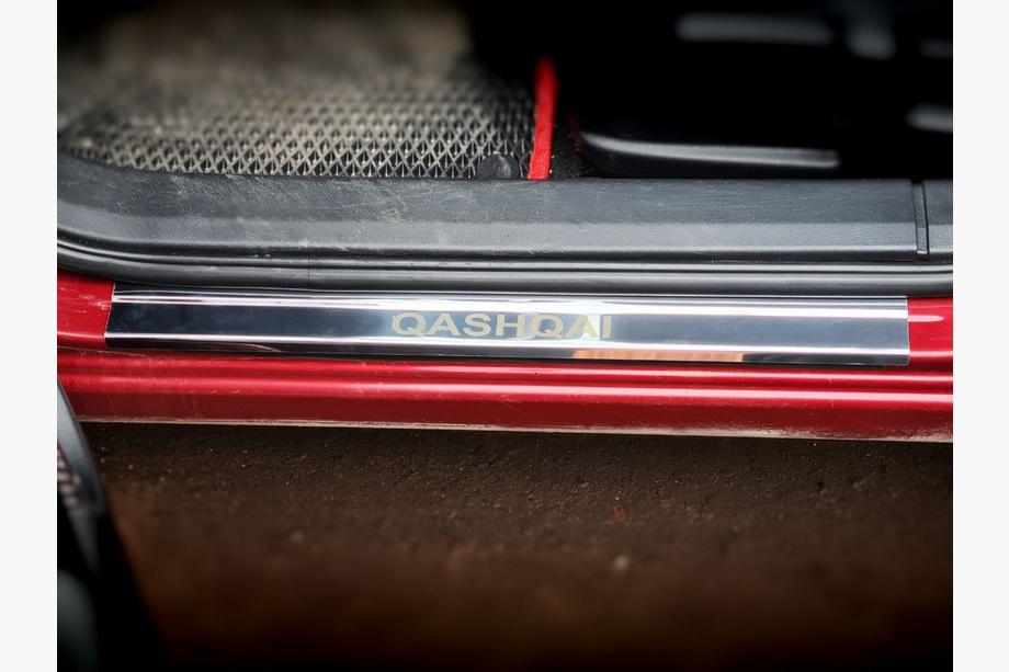 Nissan Qashqai 2010-2014 Einstiegsleisten Edelstahl Carmos V1 4 Stück Foto 2