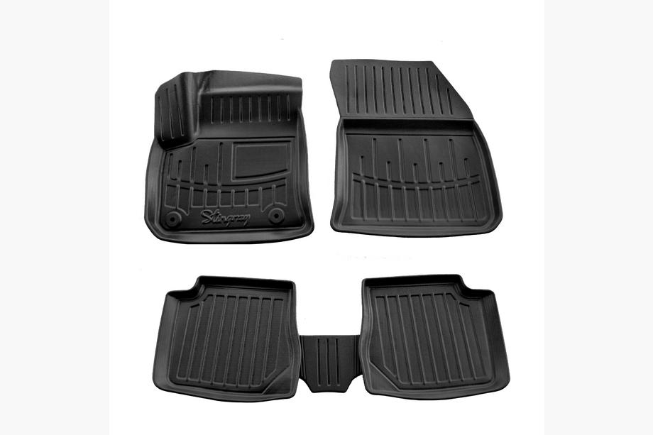 Peugeot 2008 2019- Gummimatten Stingray 3D (Electro, 5 Stk) Image