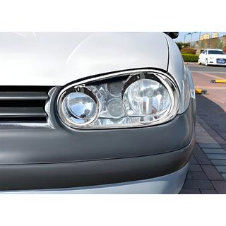 Scheinwerferblenden Brillen V2 (2 Stk., Kunststoff) Volkswagen Golf 4 1997-2006 Foto 1