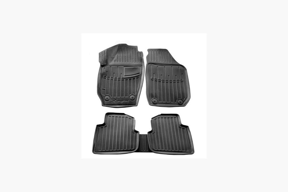 Skoda Roomster 2006-2015 Gummimatten Stingray 3D (5 Stk) Image