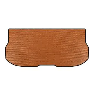 EVA Kofferraummatte (mit 3. Sitzreihe, 7-Sitzer, Orange)