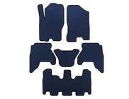 Nissan Pathfinder R51 2005-2014 EVA Fußmatten (3-reihig, Blau, 2010-2014) Foto 1
