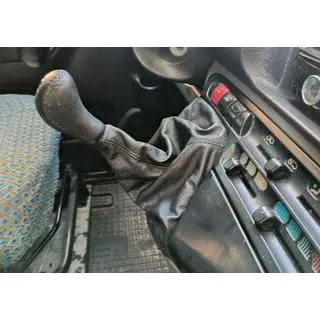 Leder Schaltsack Foto 1
