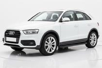 Audi Q3 2011-2019 Seitenschweller Bosphorus Black (2 Stk., Aluminium) Foto 1