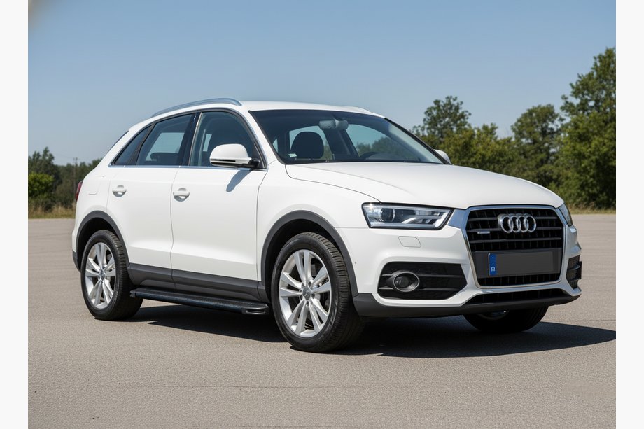 Audi Q3 2011-2019 Seitenschweller RedLine Black (2 Stk., Aluminium) Image