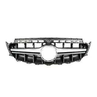 Frontgrill im E63 AMG Design Silber (für Avantgarde/AMG-Line/E43/E53 2016-2020) Foto 1