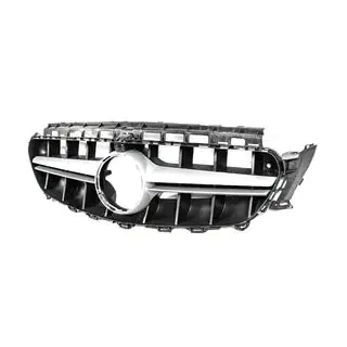 Frontgrill im E63 AMG Design Silber (für Avantgarde/AMG-Line/E43/E53 2016-2020) Foto 2