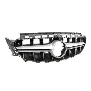 Frontgrill im E63 AMG Design Silber (für Avantgarde/AMG-Line/E43/E53 2016-2020) Foto 3