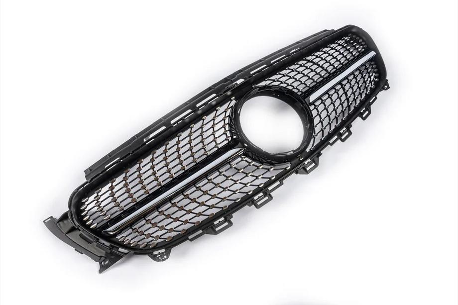 Mercedes E-class coupe C238 2016-2024 Frontgrill Diamond Black (für Avantgarde/AMG-Line/E43 AMG/E53 AMG 2016-2020) Mit Kameravorbereitung Foto 4