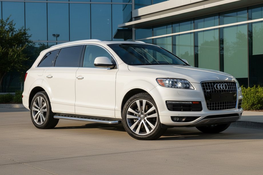 Audi Q7 2005-2015 Trittbretter Maydos V1 (2 Stk., Aluminium & Edelstahl) Image