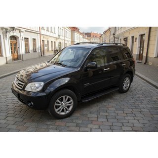 Seitenschweller Bosphorus Black (2 Stk., Aluminium) Chery Tiggo 1 2005-2016 Foto 1