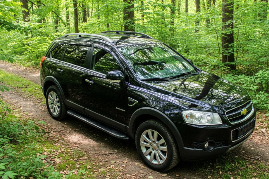 Chevrolet Captiva 2006-2019 Seitenschweller Bosphorus Black (2 Stk., Aluminium) Image
