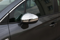 Citroen DS-3 2009-2016 Spiegelabdeckungen (2 Stk, Edelstahl) Foto 7