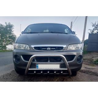 Frontbügel (Edelstahl) Hyundai H200, H1, Starex 1998-2007 Foto 1