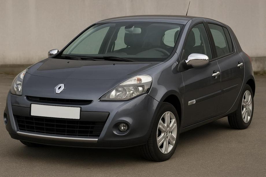 Renault Clio III 2005-2012 Spiegelabdeckungen (2 Stk., Edelstahl) Image