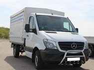 Mercedes Sprinter W906 2006–2018 Frontbügel WT003 (Edelstahl) 60mm, mit Schriftzug Foto 9