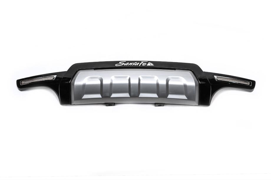 Hyundai Santa Fe 2 2006-2012 Heckschutzleiste R007 (Kunststoff) Foto 2