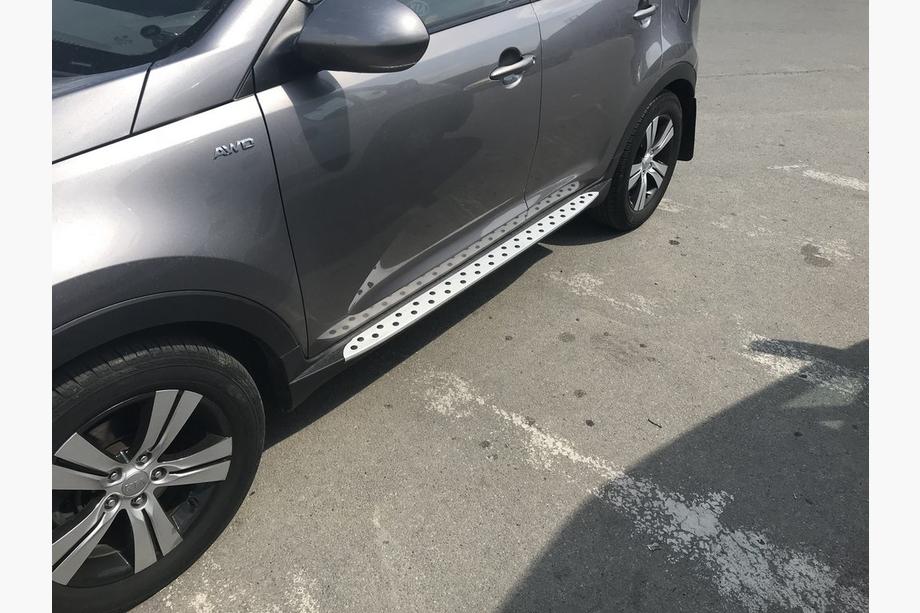 Kia Sportage 2010-2015 Seitenschweller Niken BMW-Style (2 Stk., Alu) Foto 8