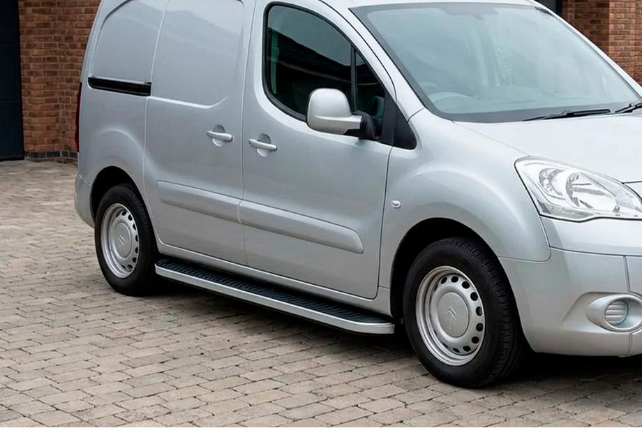 Peugeot Partner Tepee 2008-2018 Seitenschweller Tayga Grey (2 Stk., Aluminium) Image
