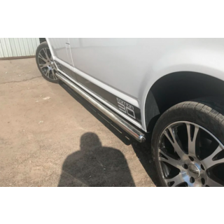 Seitliche Rohre (2 Stk., Edelstahl) Volkswagen T5 Transporter 2003-2010 Foto 1