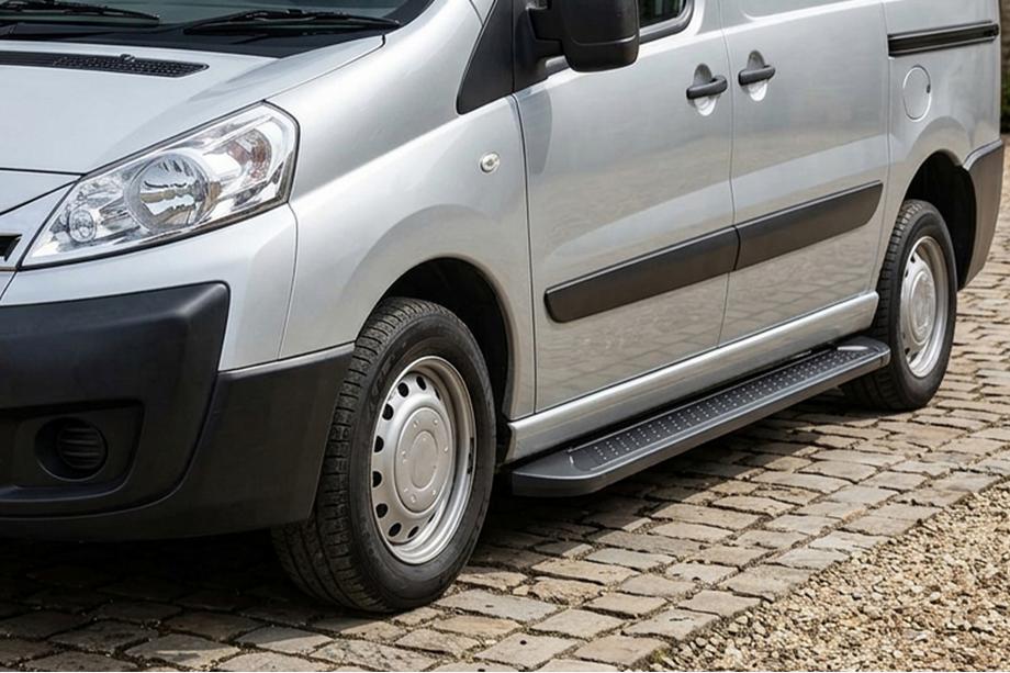 Citroen Jumpy 2007–2017 Trittbretter Allmond Black (2 Stk., Aluminium) Image
