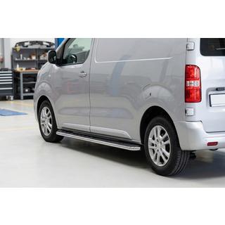 Trittbretter Maydos V1 (2 Stk., Aluminium & Edelstahl) Peugeot Expert 2007-2016 Foto 1