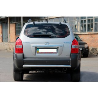 Heckbügel AK002 (Edelstahl) Hyundai Tucson JM 2004- Foto 1