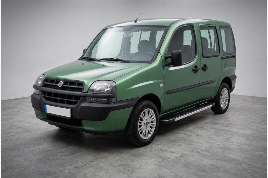 Fiat Doblo I 2001-2005 Trittbretter Duru (2 Stk., Aluminium) Image