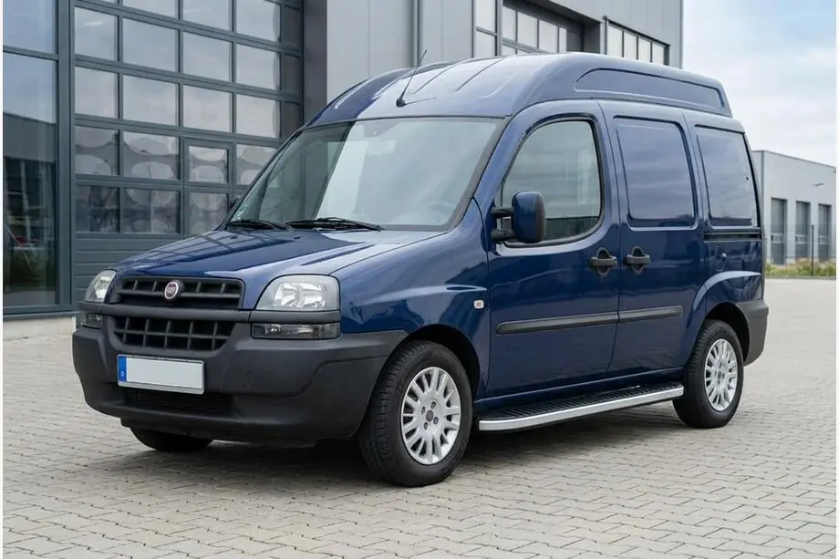 Fiat Doblo I 2001-2005 Seitenschweller Tayga Grey (2 Stk., Aluminium) Image