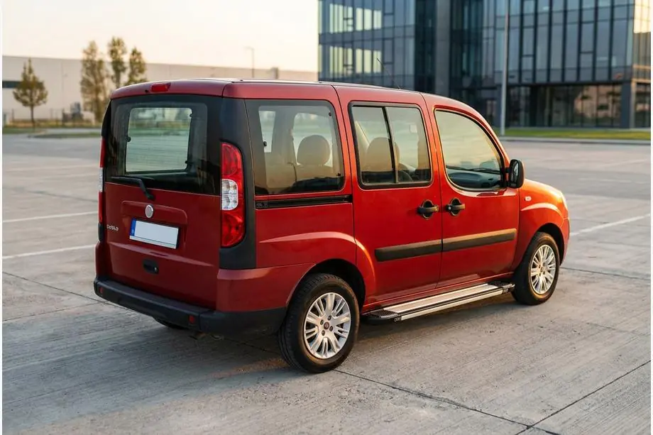 Fiat Doblo I 2005-2010 Trittbretter Rainbow (2 Stk., Aluminium) Image
