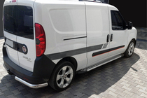 Fiat Doblo II 2010-2022 Seitenschweller Line (2 Stk., Aluminium) Foto 1