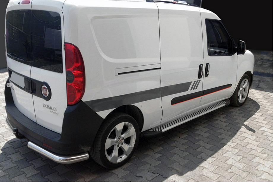 Fiat Doblo II 2010-2022 Seitenschweller Line (2 Stk., Aluminium) Image